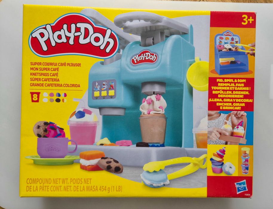 Play-Doh Superkolorowa kawiarnia DUŻA NOWA