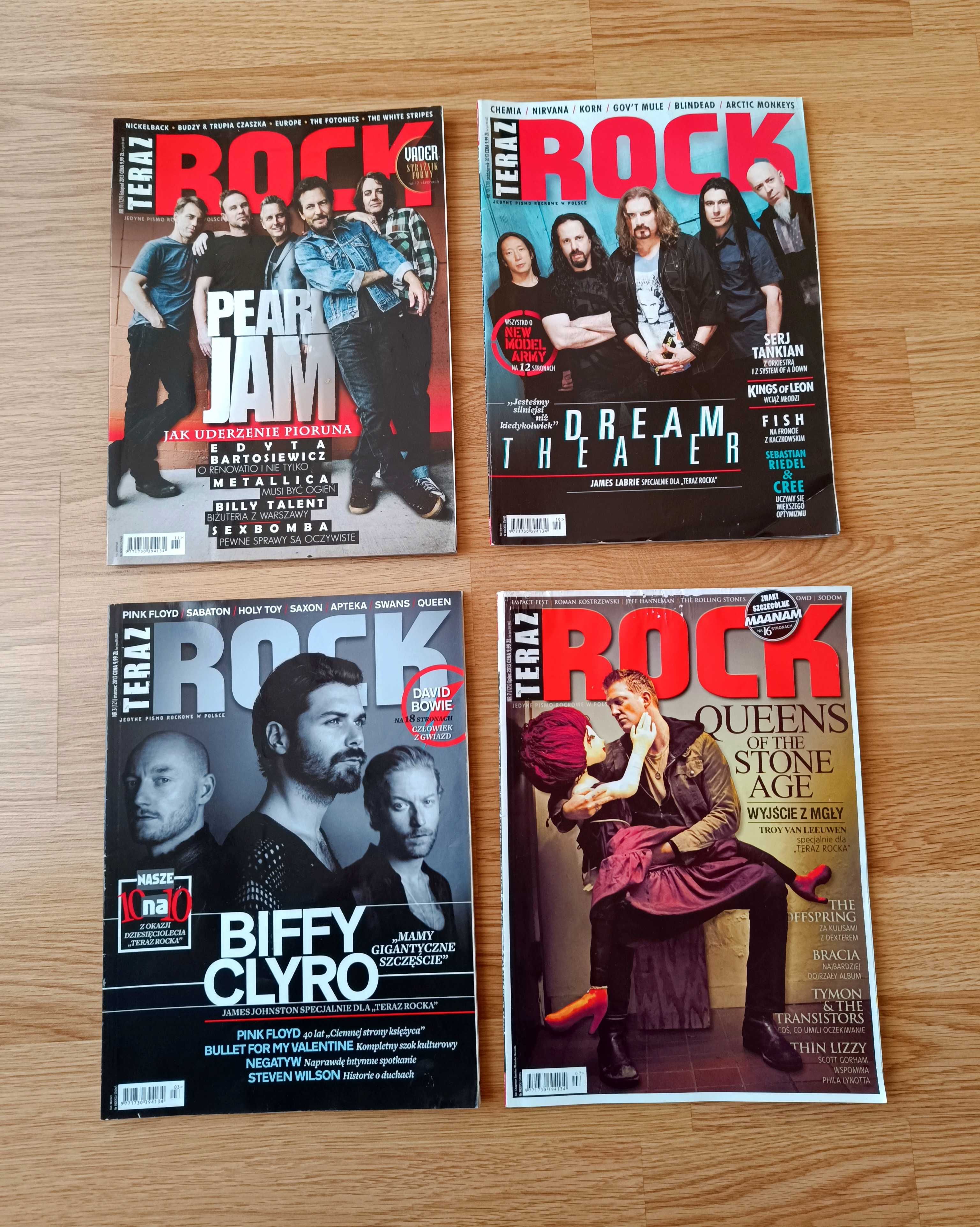 Magazyny "Teraz Rock" z 2013 roku