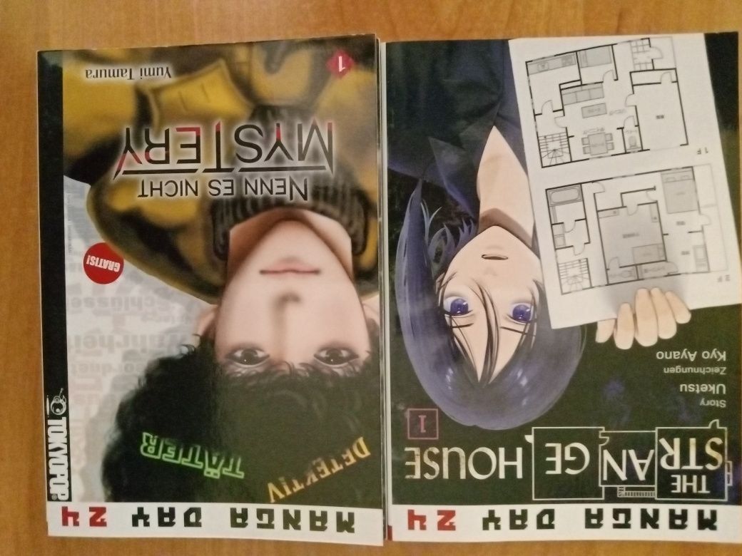 Manga : Kaiju,Zelda,The Strange House i inne. W języku niemieckim.
