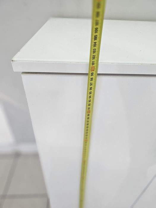 Komoda biała  z szufladą