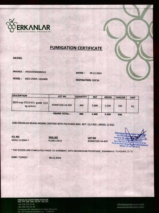 родзинки кишміш Туреччина 2024 рік.  дуже смачний.