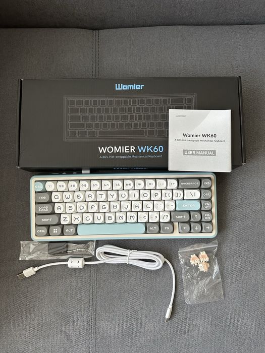 Womier WK60 - stan perfekcyjny - klawiatura mechaniczna