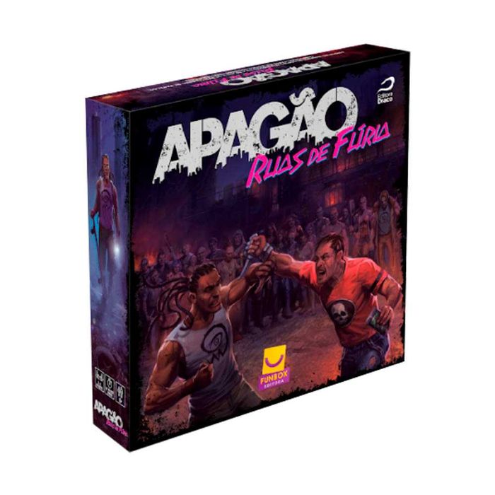 Apagão Ruas de Fúria Gustavo Barreto Jogo de Cartas Portugues Funbox