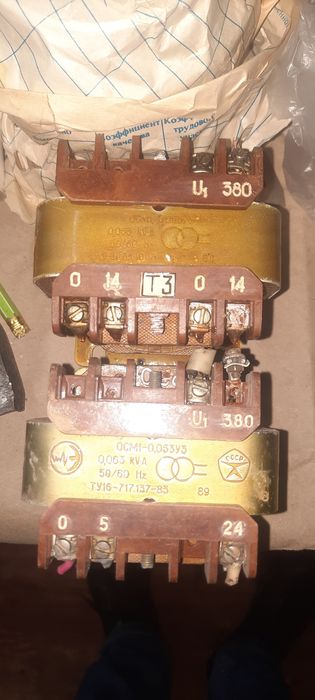 Трансформаторы ОСМ ОСМ1  0,25kVA 0,63kVA 0,4kVA