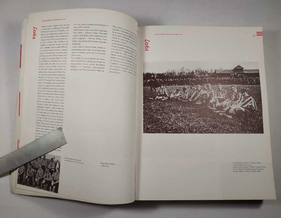 Książka CRACOVIA Kraków - DEDYKACJA - 2006 - Jubileusz sport klub