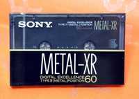 Аудио кассета Sony Metal ES  Япония МЕТАЛЛ XR SR касет