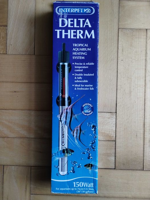 Grzałka 150 Watt do dużego akwarium
