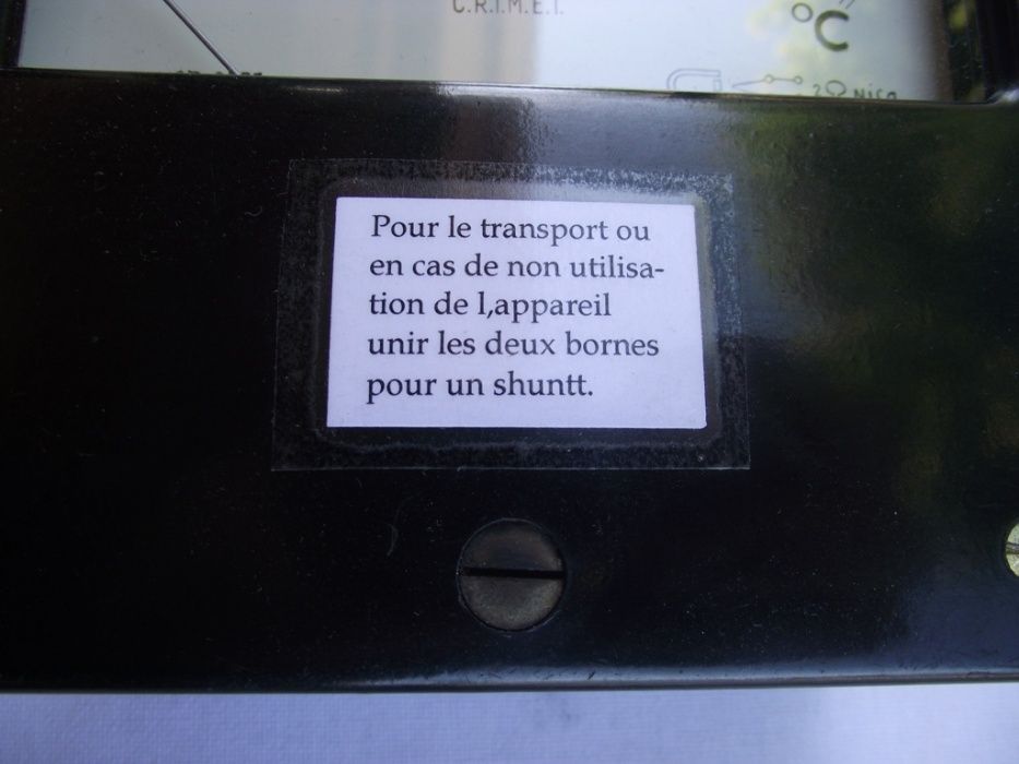 Termómetro eléctrico de precisão