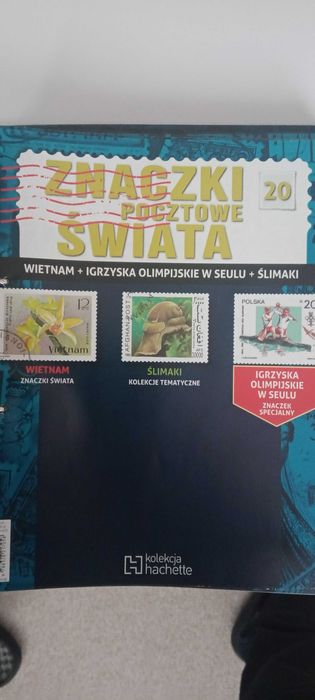 Znaczki pocztowe świata-kolekcja Hachette