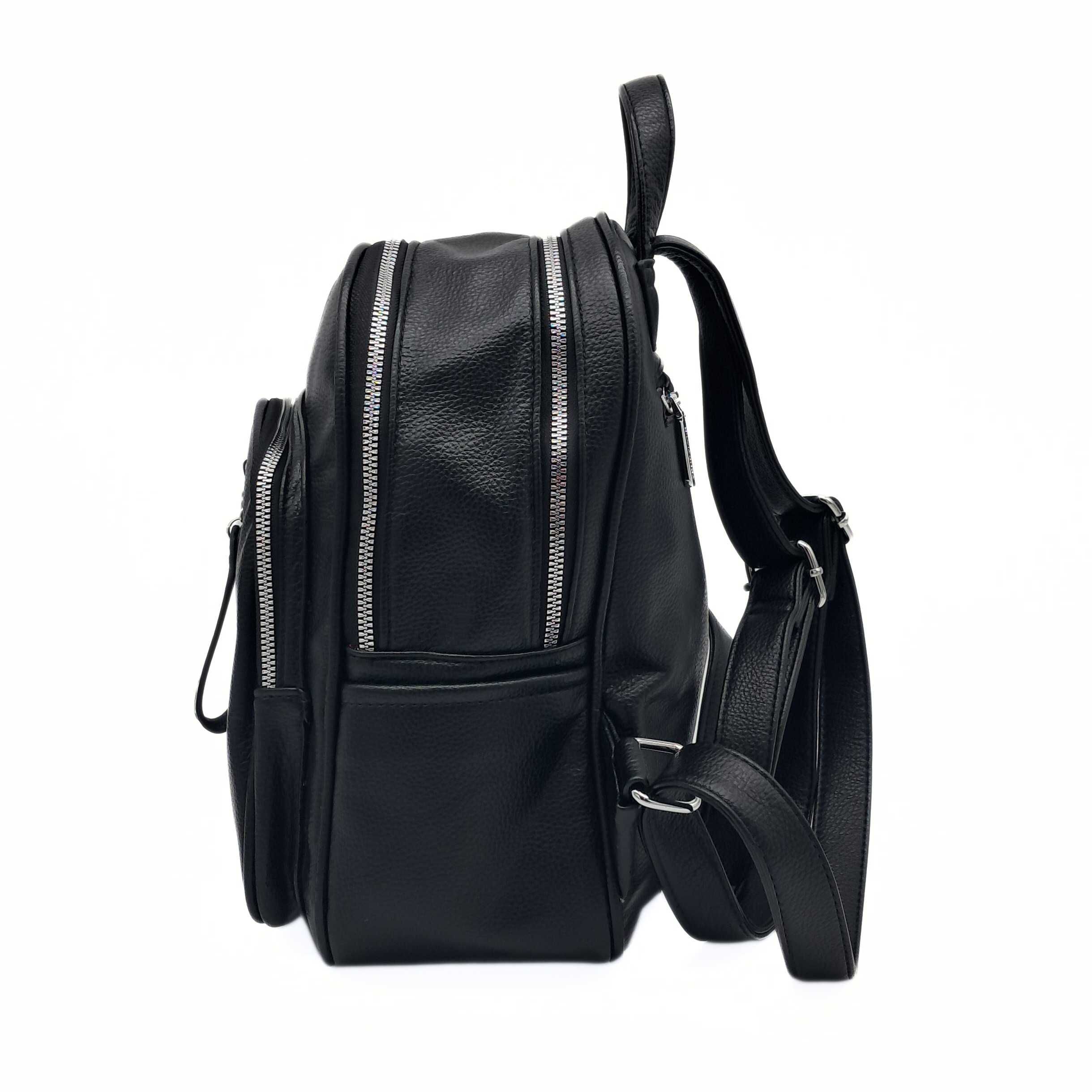 Czarny plecak Silvia Rosa SR7065-1