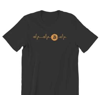 T-shirt Masculina Crypto Bitcoin TotheMoon (Novo)