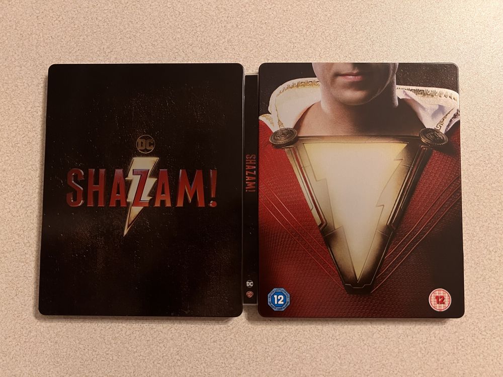 Shazam! 4k UHD Steelbook + protektor