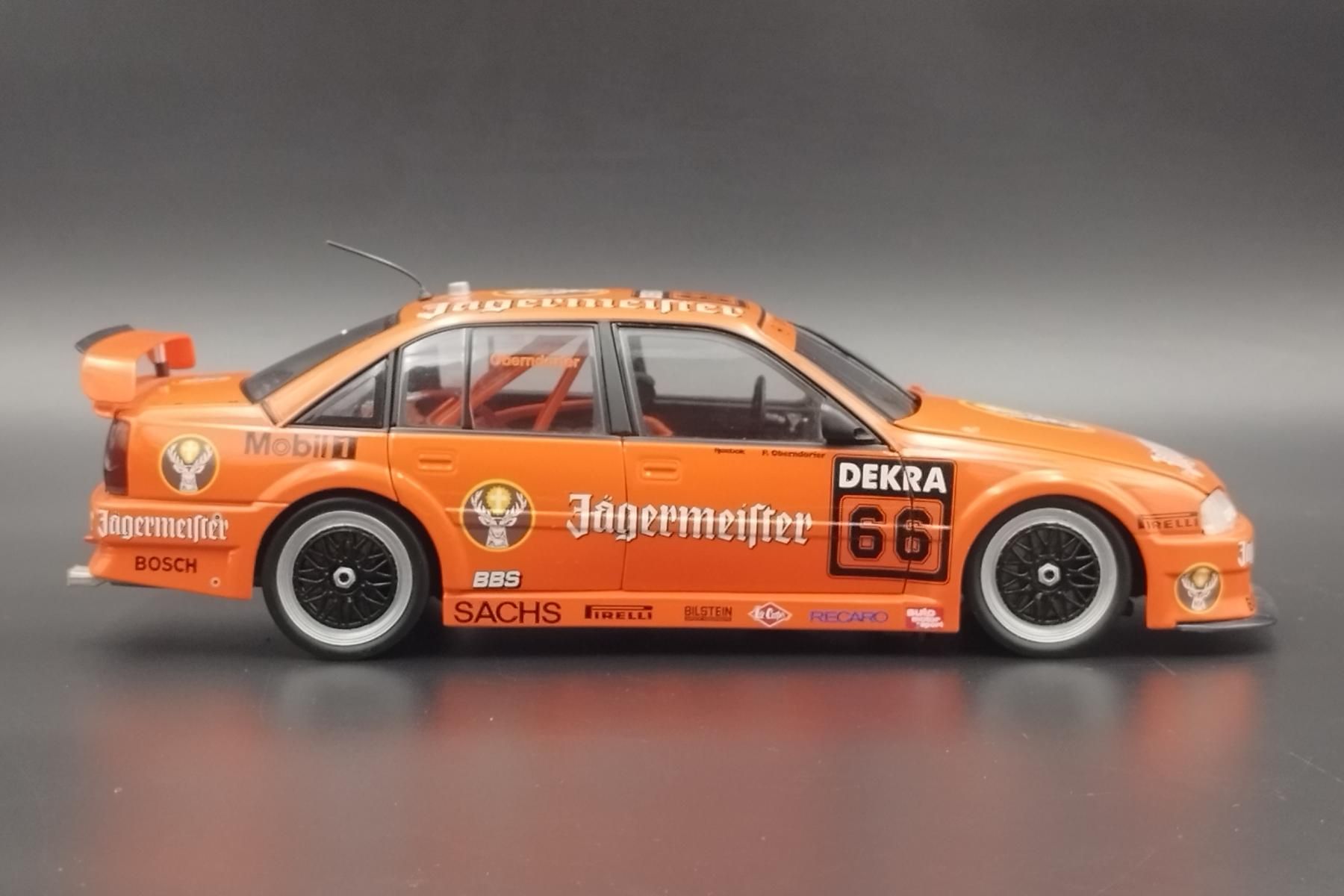 1:18 Opel Omega n66 Jagermeister Oberndorfer DTM 1991 Minichamps