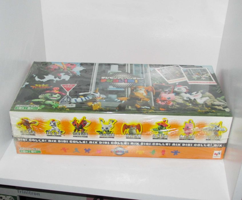 Digi Colle! Mix Digimon Adventure 8 figuras Novo/Selado