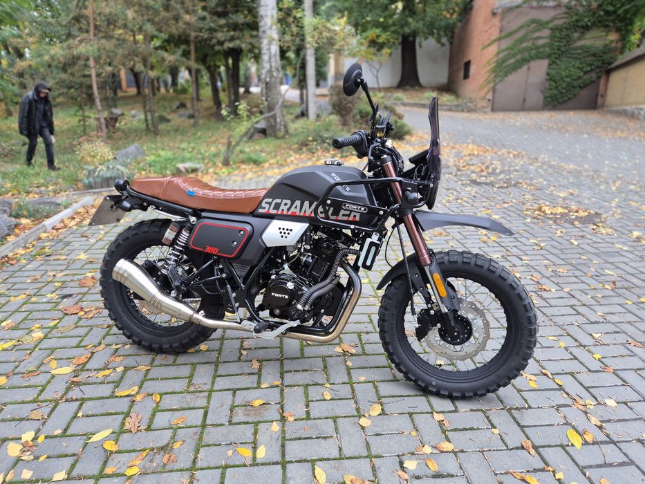 Мотоцикл forte scrambler 300