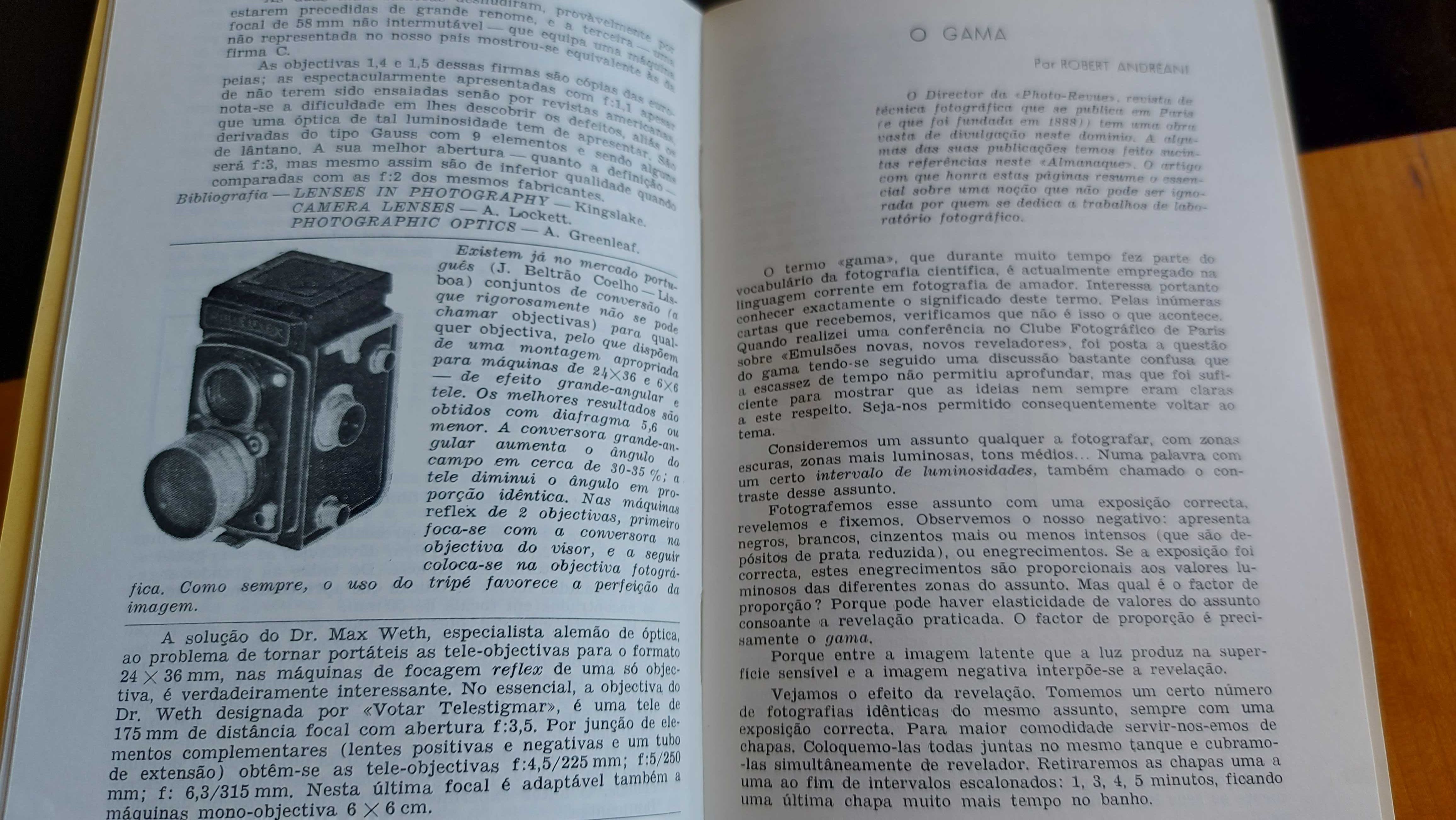 Almanaque Português de Fotografia 4º ano 1959