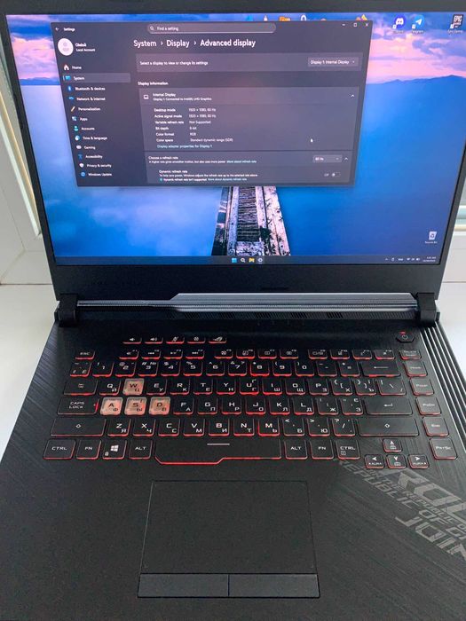 Ноутбук ASUS ROG Strix G15 G512LI