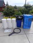 Filtr wstępny BIG BLUE 10" + trzy wkłady piankowe