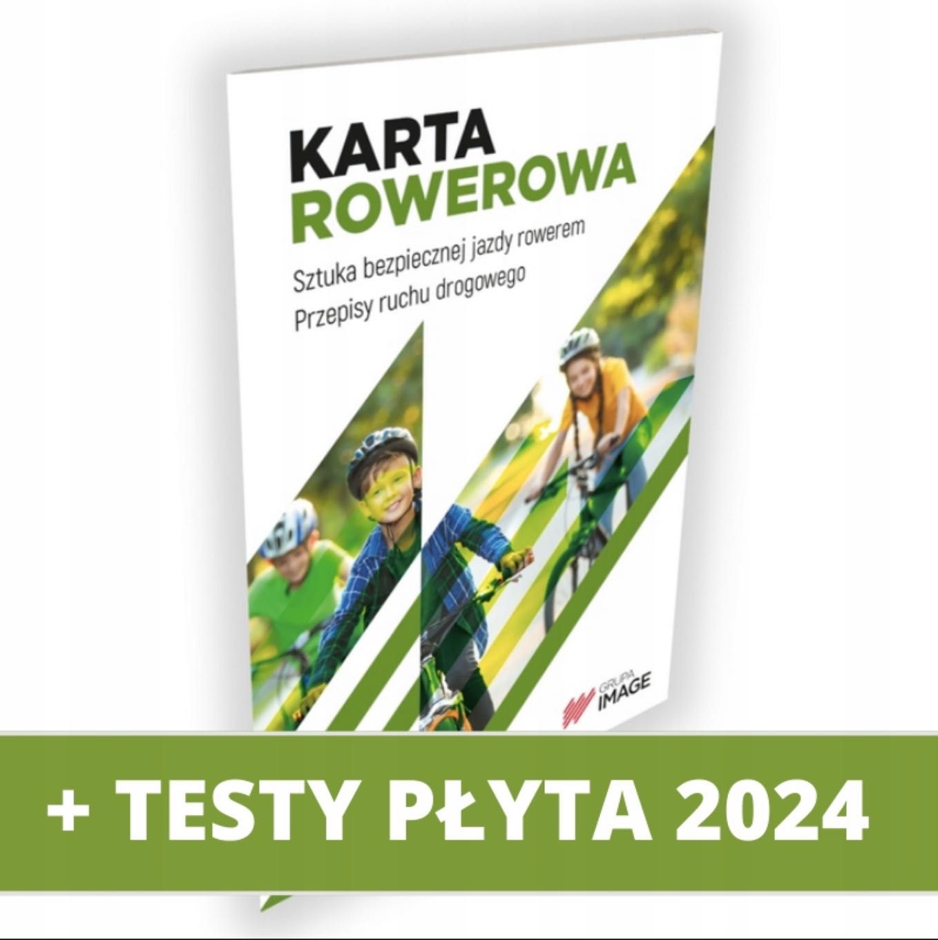 Karta rowerowa. Podręcznik + TESTY PŁYTA. NOWE WYDANIE 2024!