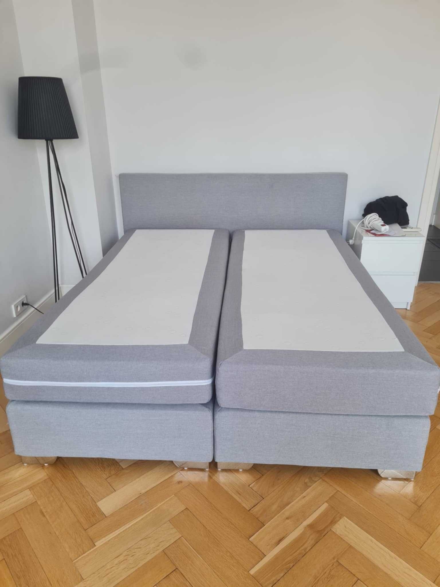 łóżko podwójne tapicerowane