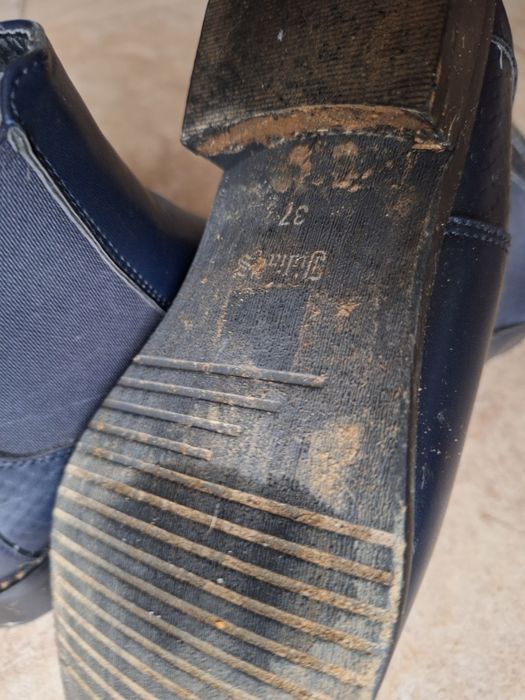 Buty damskie granatowe