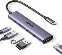 UGREEN Revodok Hub USB C HDMI 4K Adaptador USB C para USB 5 em 1