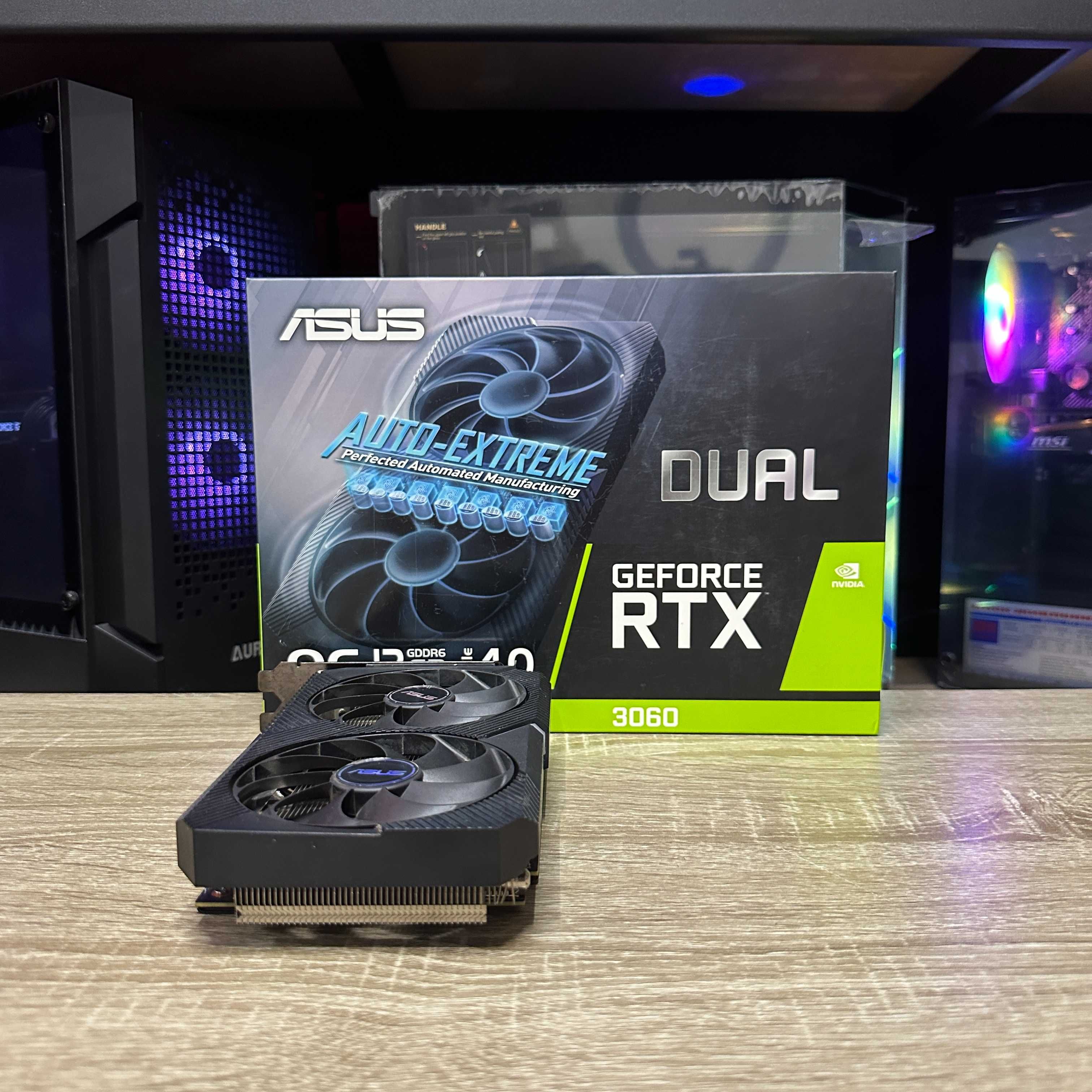 Відеокарта ASUS Geforce RTX3060-12GB Гарантія