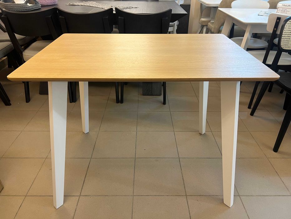 Стіл Мілан 100х70 кухонний суцільний прямокутний на кухню буковий