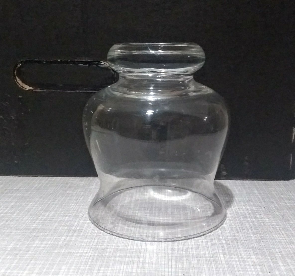 Pucharek, wazonik, szklana osłonka na tealight