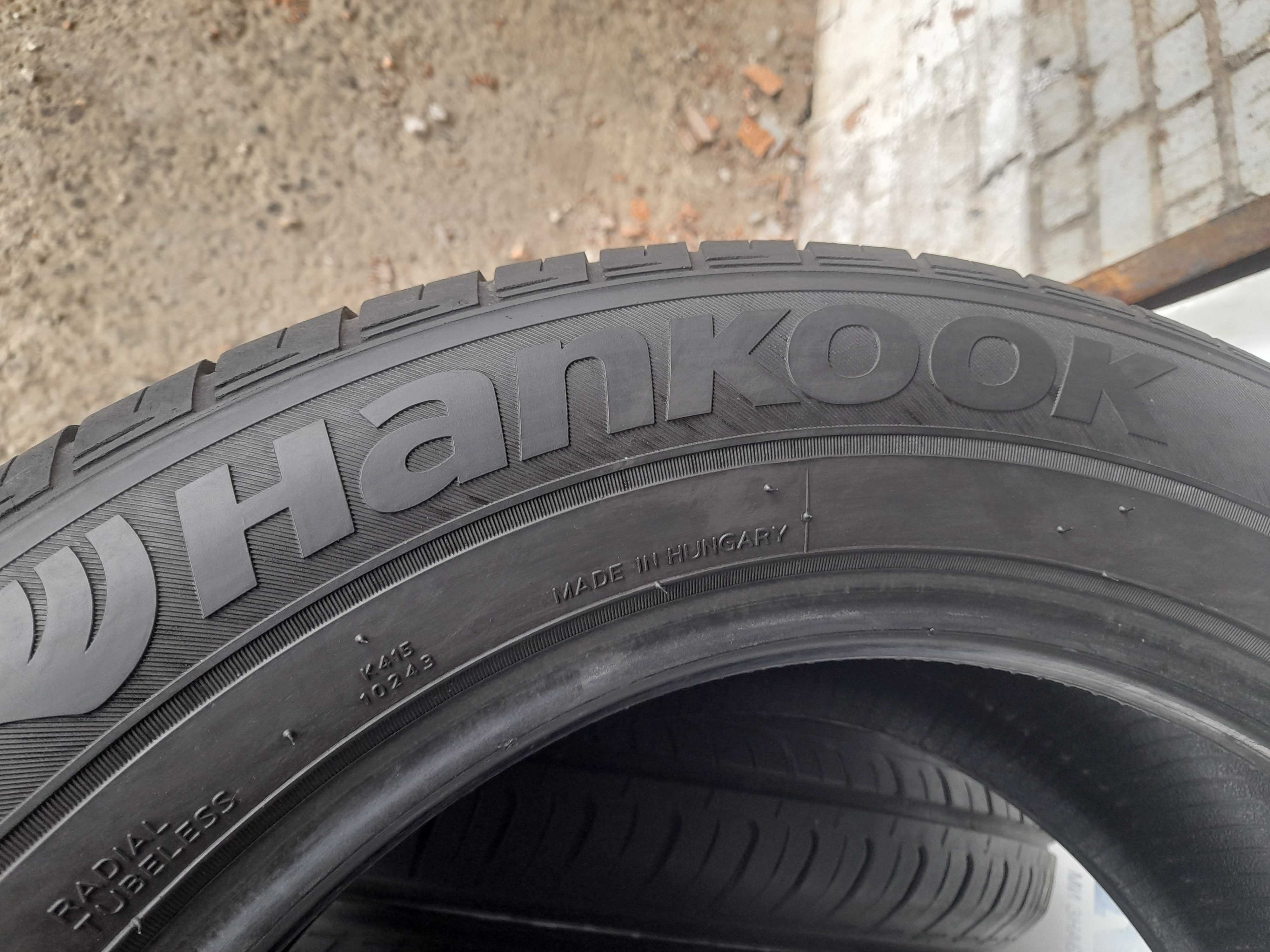 Літні шини 225/60 R17 Hankook optimo k415 6,3 мм