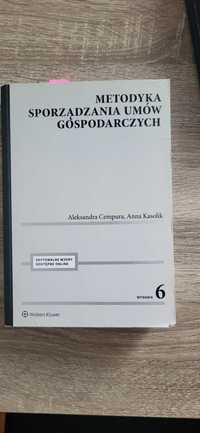 Metodyka sporządzania umów gospodarczych Aleksandra Cempura wydanie 6