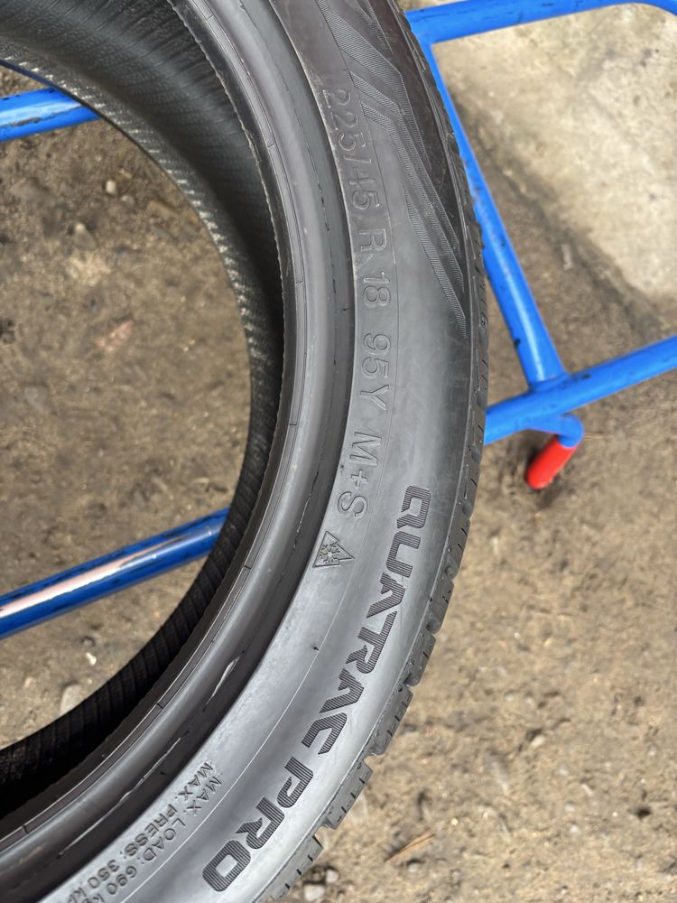 225/45/18 R18 Vredestein Quatrac Pro всесезонна 1 шт