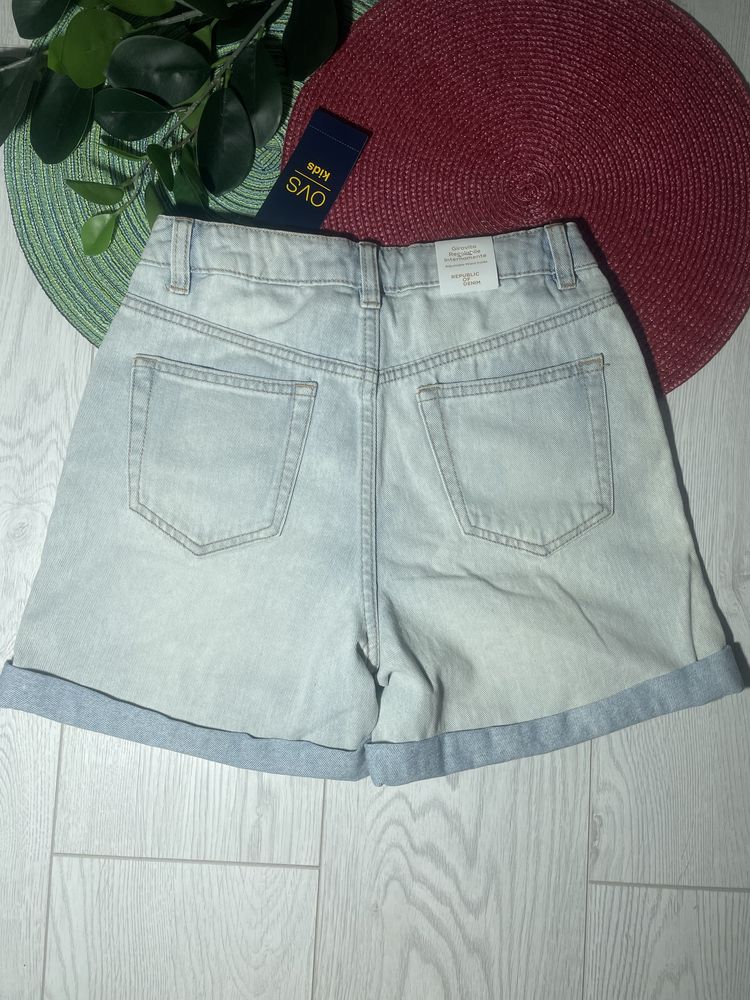 Шорти джинсові для дівчинки 152 зріст OVS