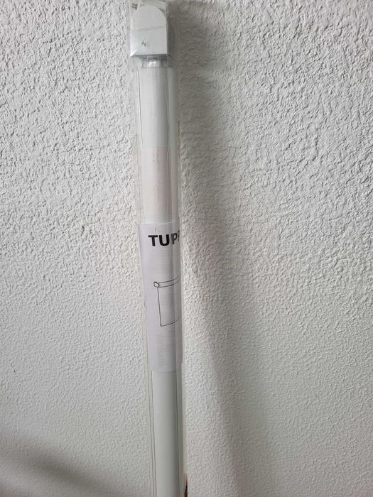 Estore/Cortinado branco opaco IKEA 195x103 - Novo