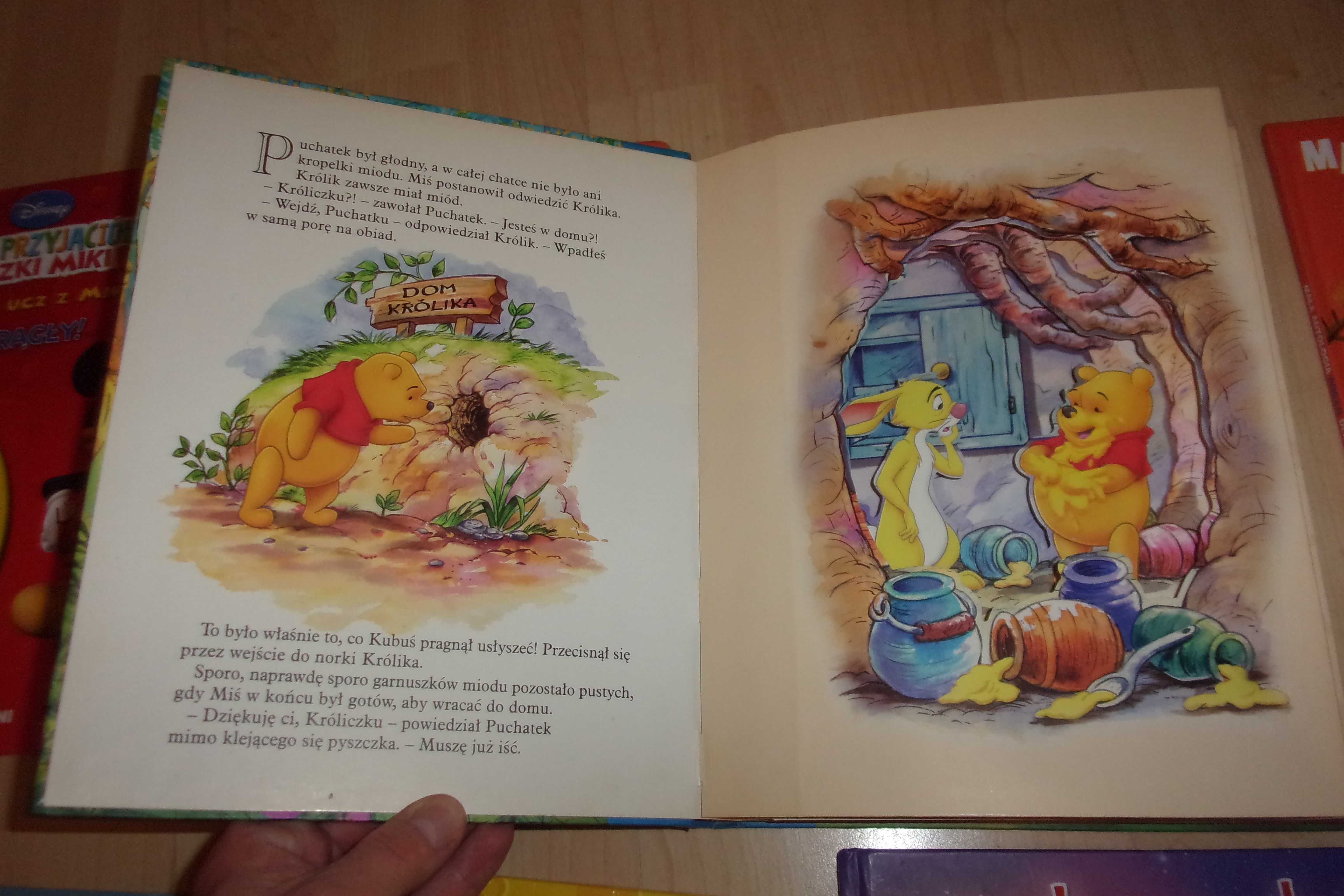 bajki disney kubuś puchatek miodowe zamieszanie mickey pinokio Dumbo