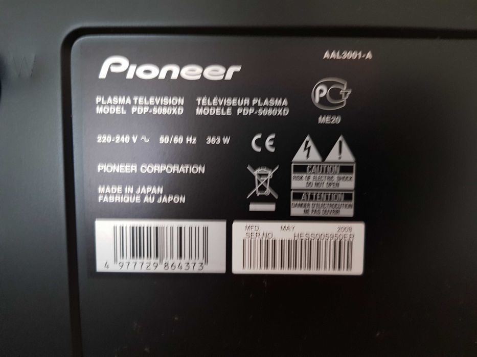 продам новую! плазму ТВ Pioneer PDD-5080XD