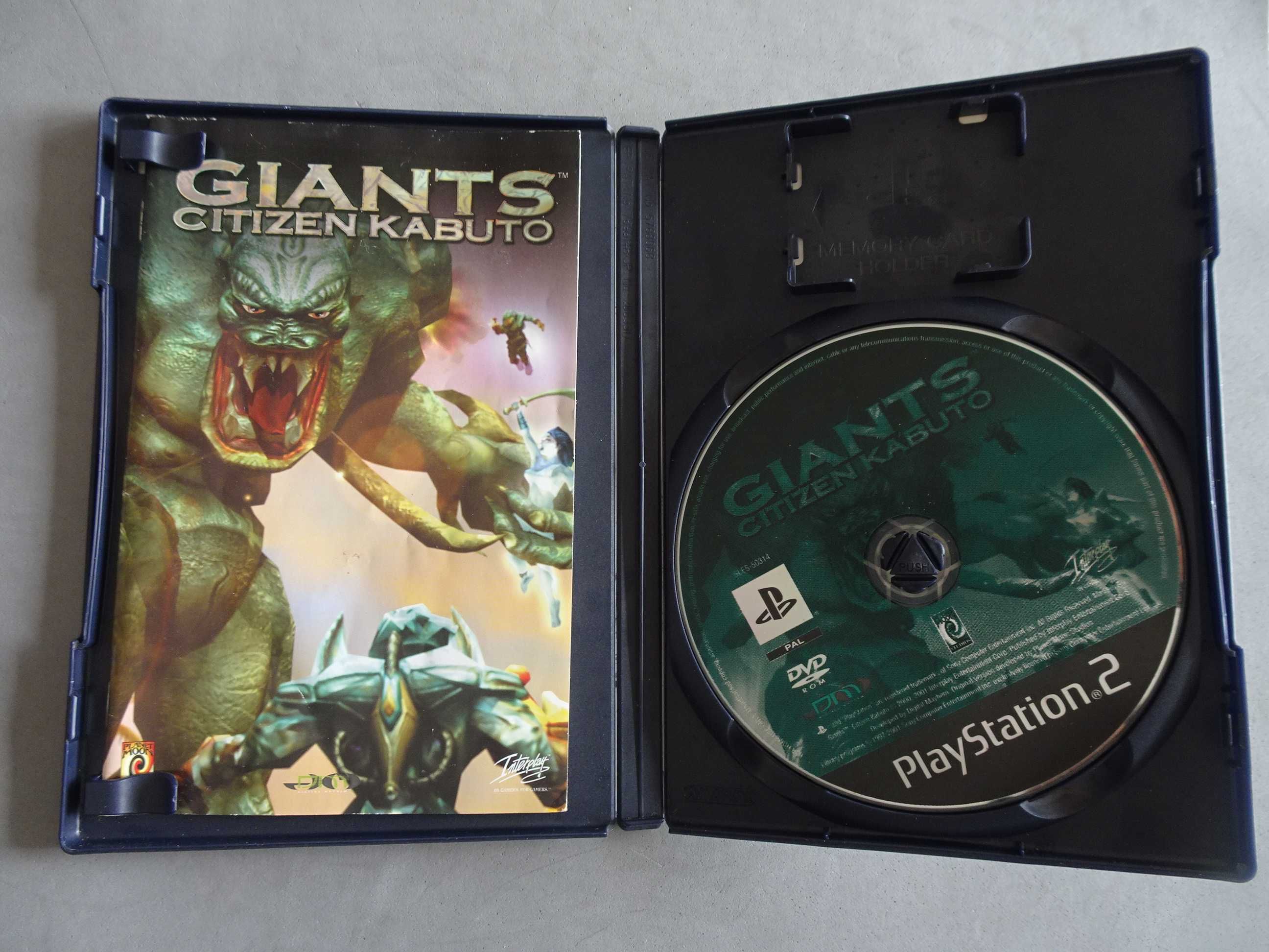Jogo Playstation 2 PS2 - Giants Citizen Kabuto