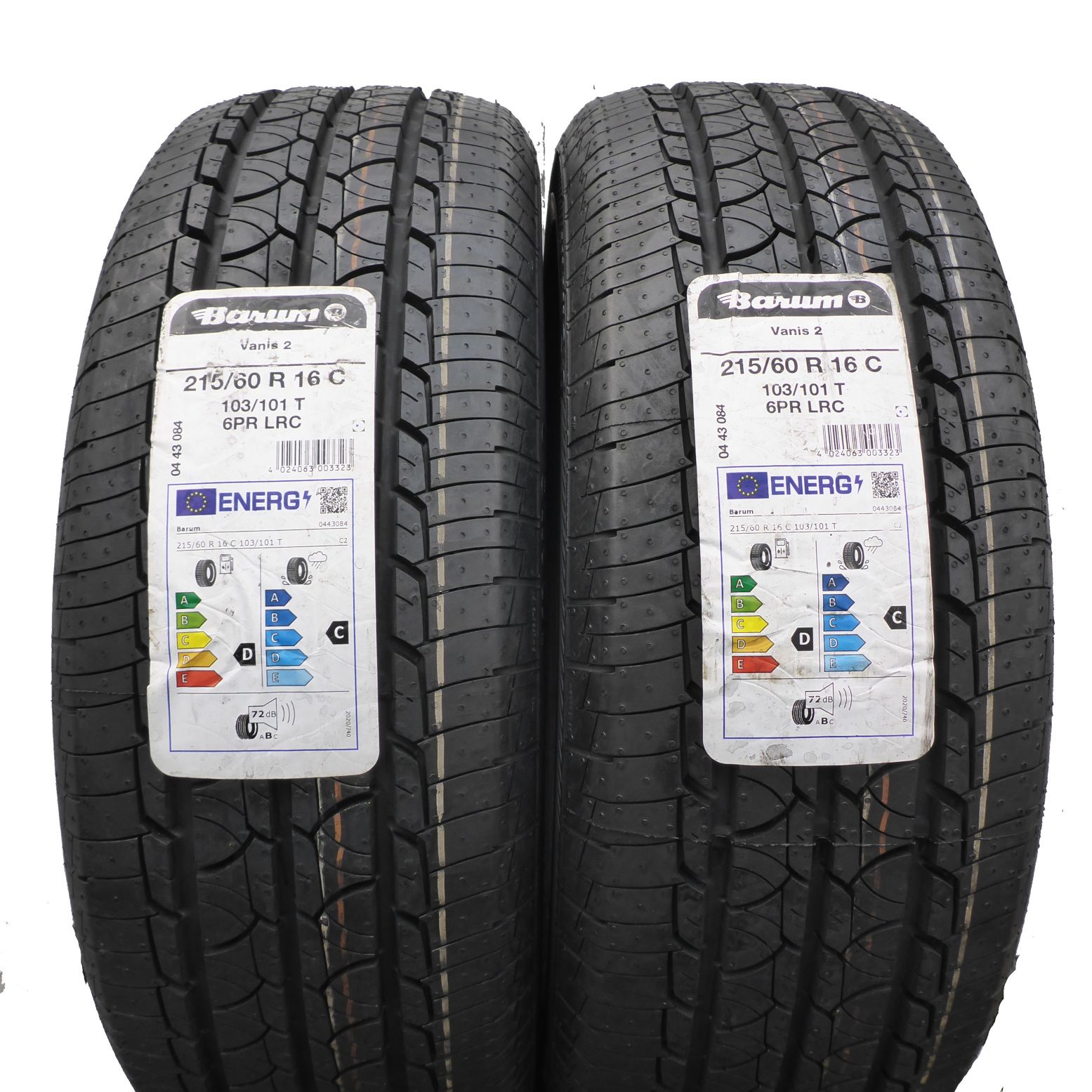 Opony 215/60 16C 4x Barum 103/101T Vanis2 Letnie 2021 Jak Nowe