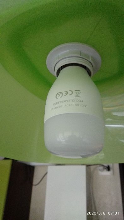 Светодиодная лампа RGB WiFi E27 7 Вт Tuya Smart не Bluetooth
