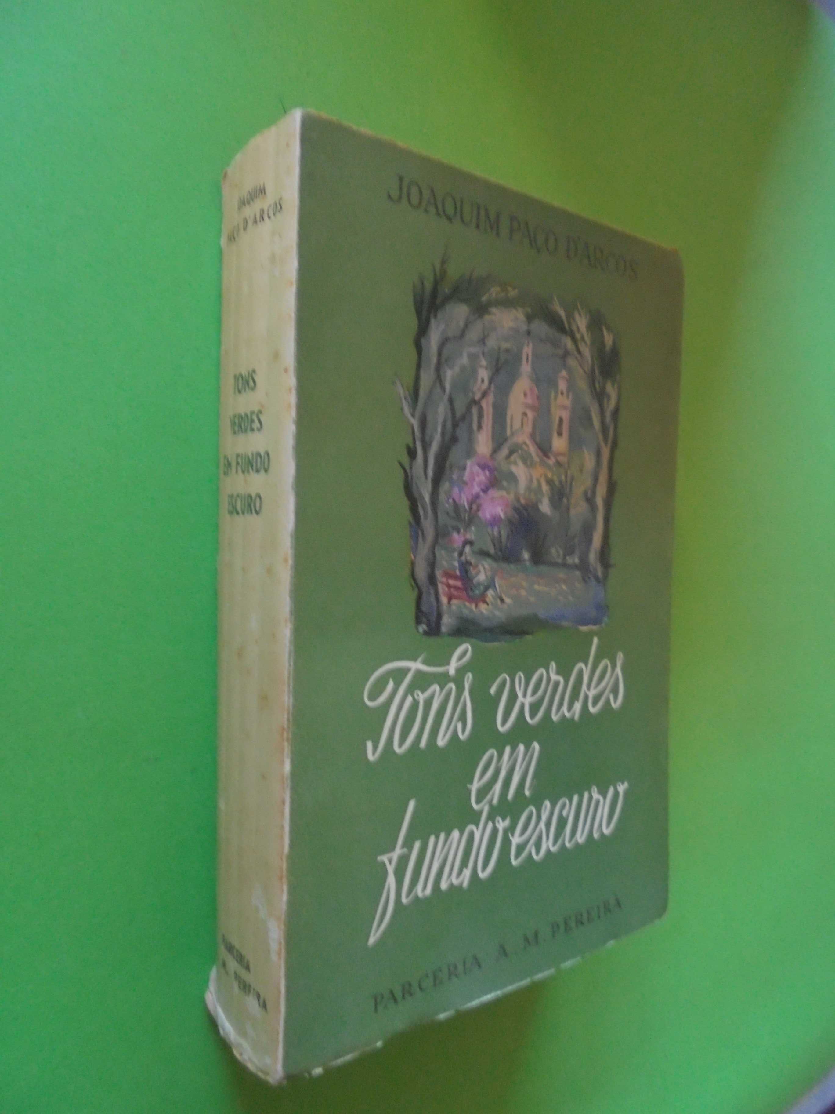 Arcos (Joaquim Paço de);Tons Verdes em Fundo Escuro