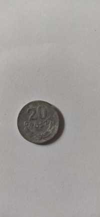 Sprzedam monetę 20gr 1973 bzm