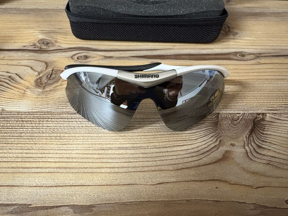 Okulary rowerowe Shimano Zenith Alpine White