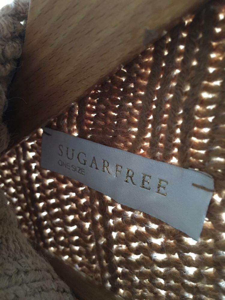 sugarfree sweter damski zimowy welniany
