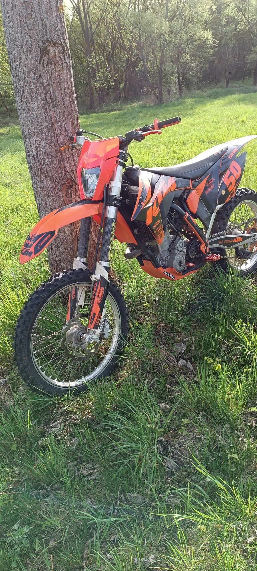 KTM SXF 350 z lampą LED (125, 250, 300, 450)