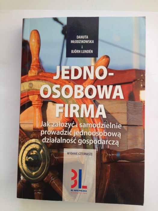 Książka Jednoosobowa firma