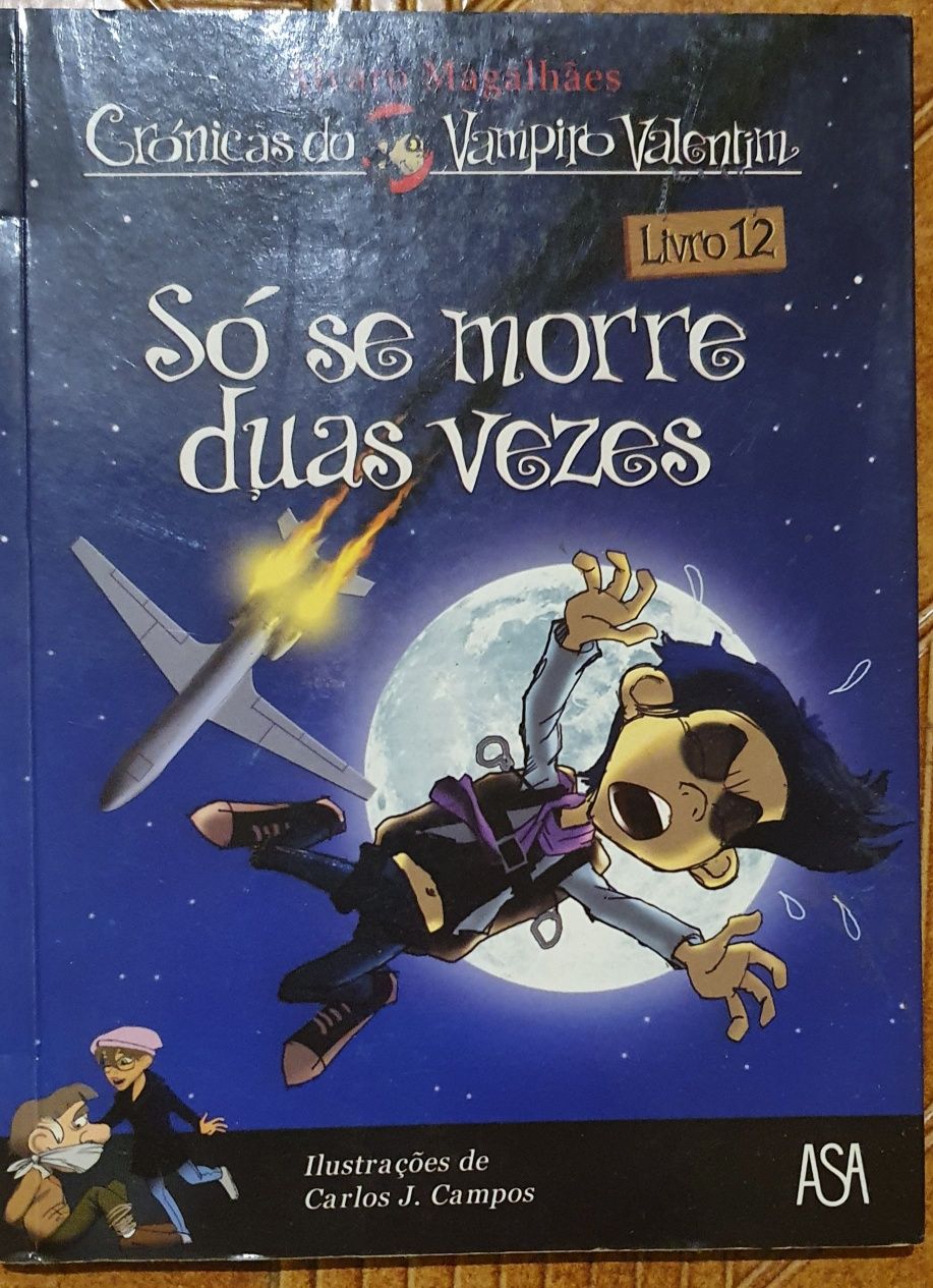 Livro 12 - "Só se morre duas vezes" Álvaro Magalhães