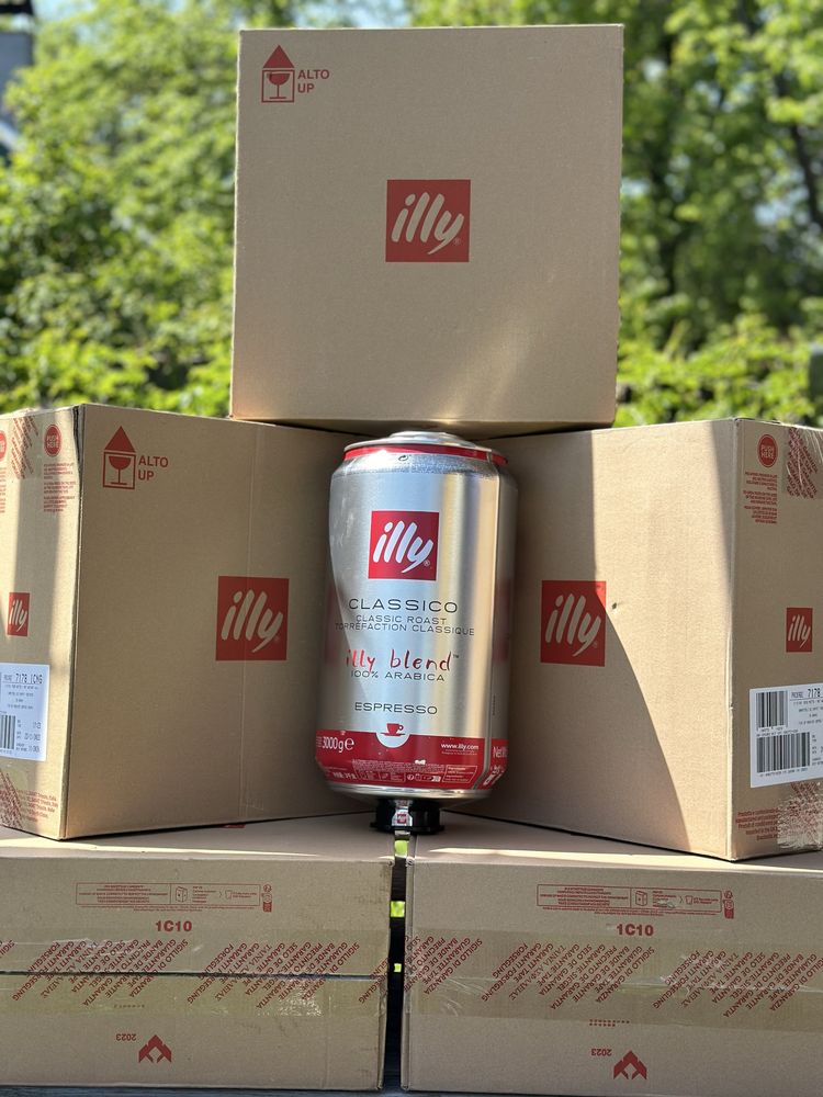 Кава Illy Classico у зернах 3 кг 100% arabica