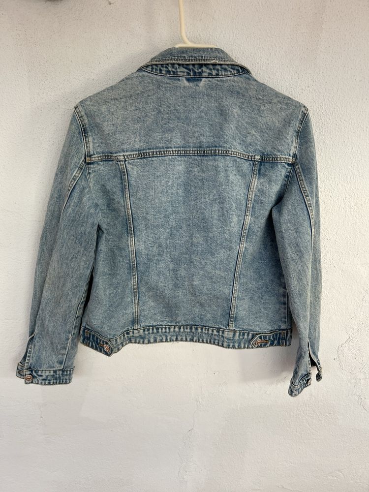 Blusao de ganga da marca Zara