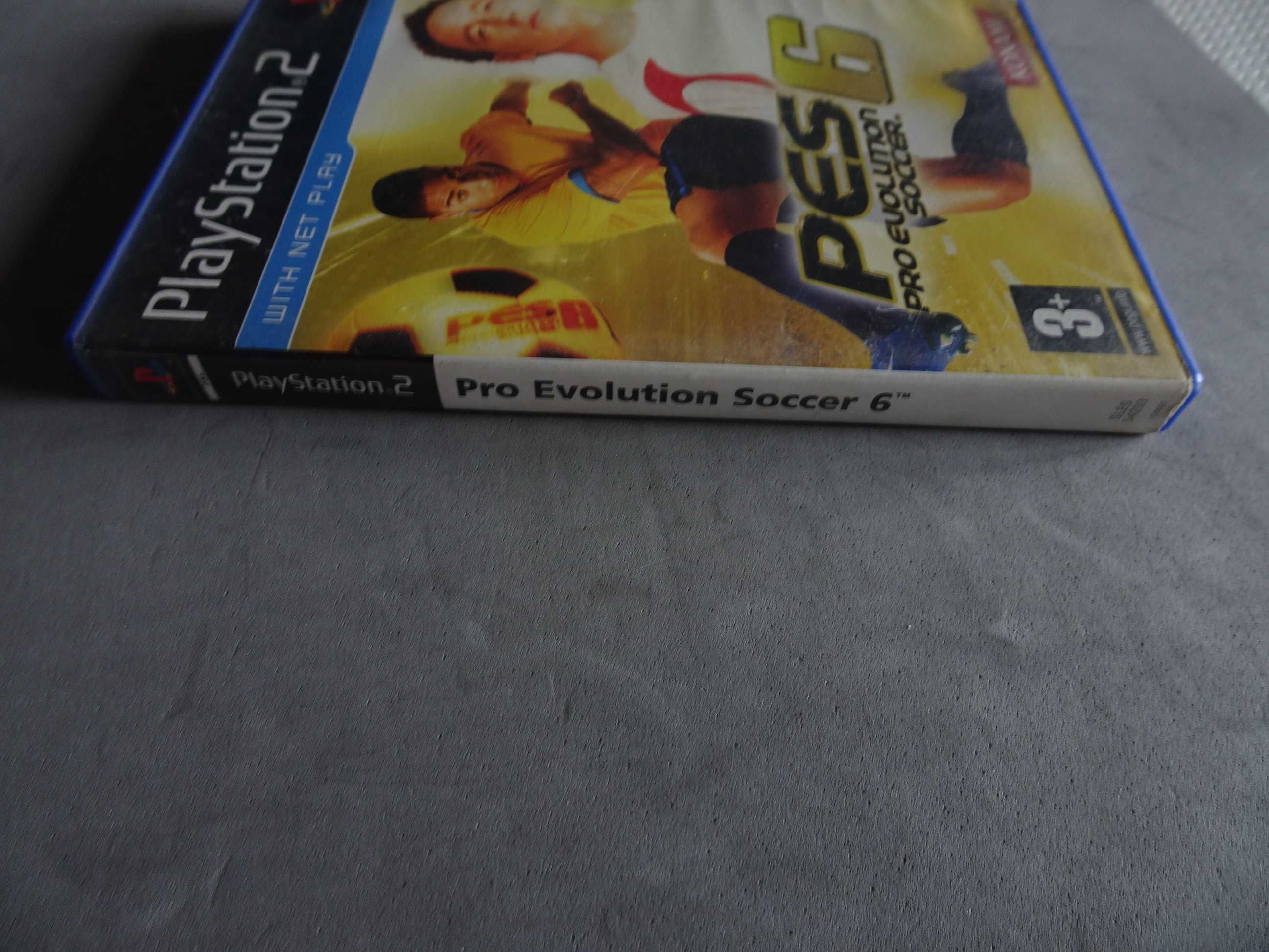 Jogo Playstation 2 PS2 - PES Pro Evolution Soccer 6