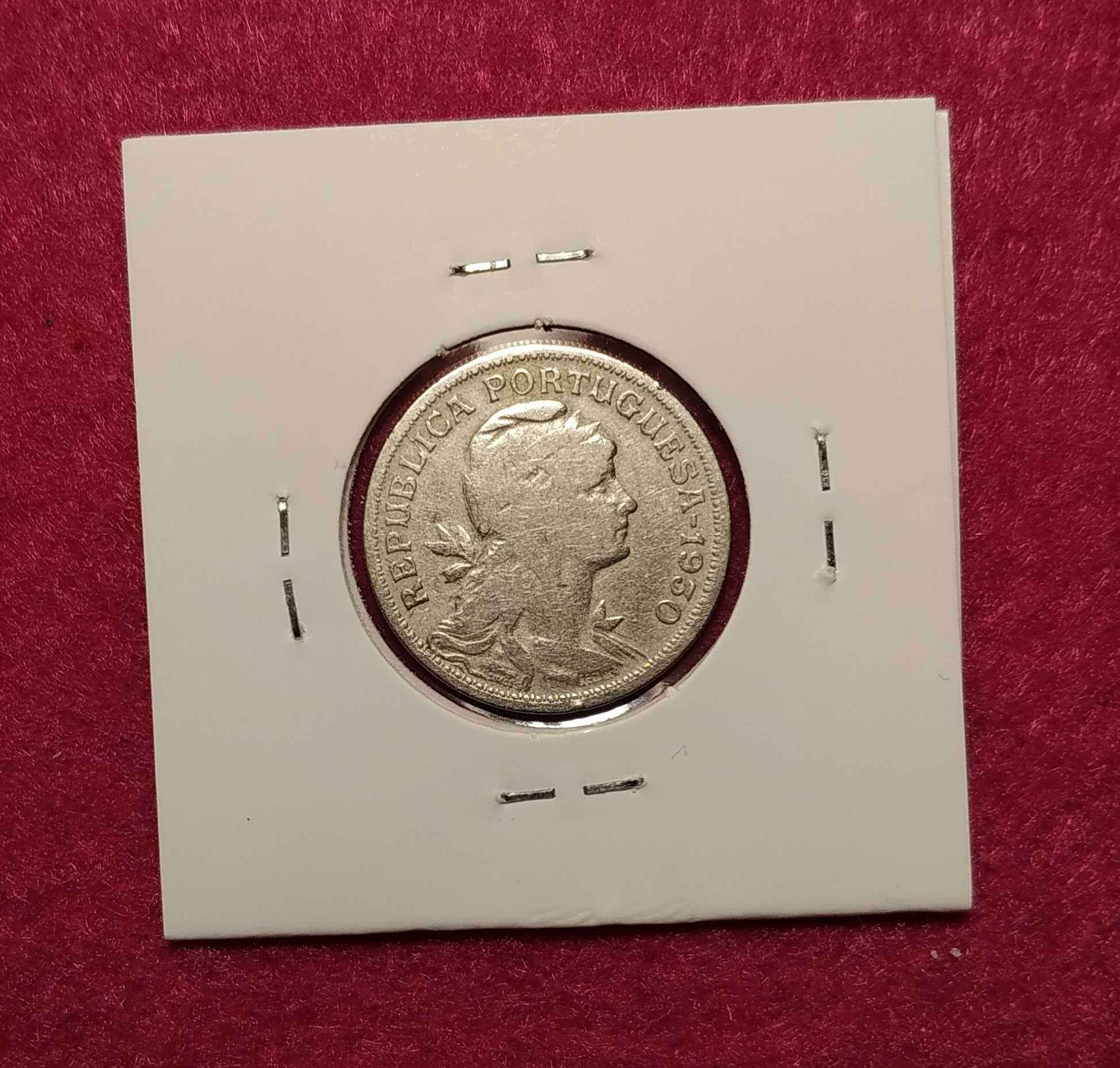 Cabo Verde - moeda de 50 centavos de 1930